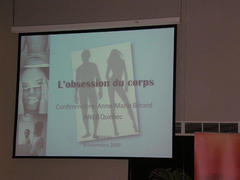 PB060080.JPG - Présentation d'ANEB-Québec sur l'anorexie et autres désordres alimentaires